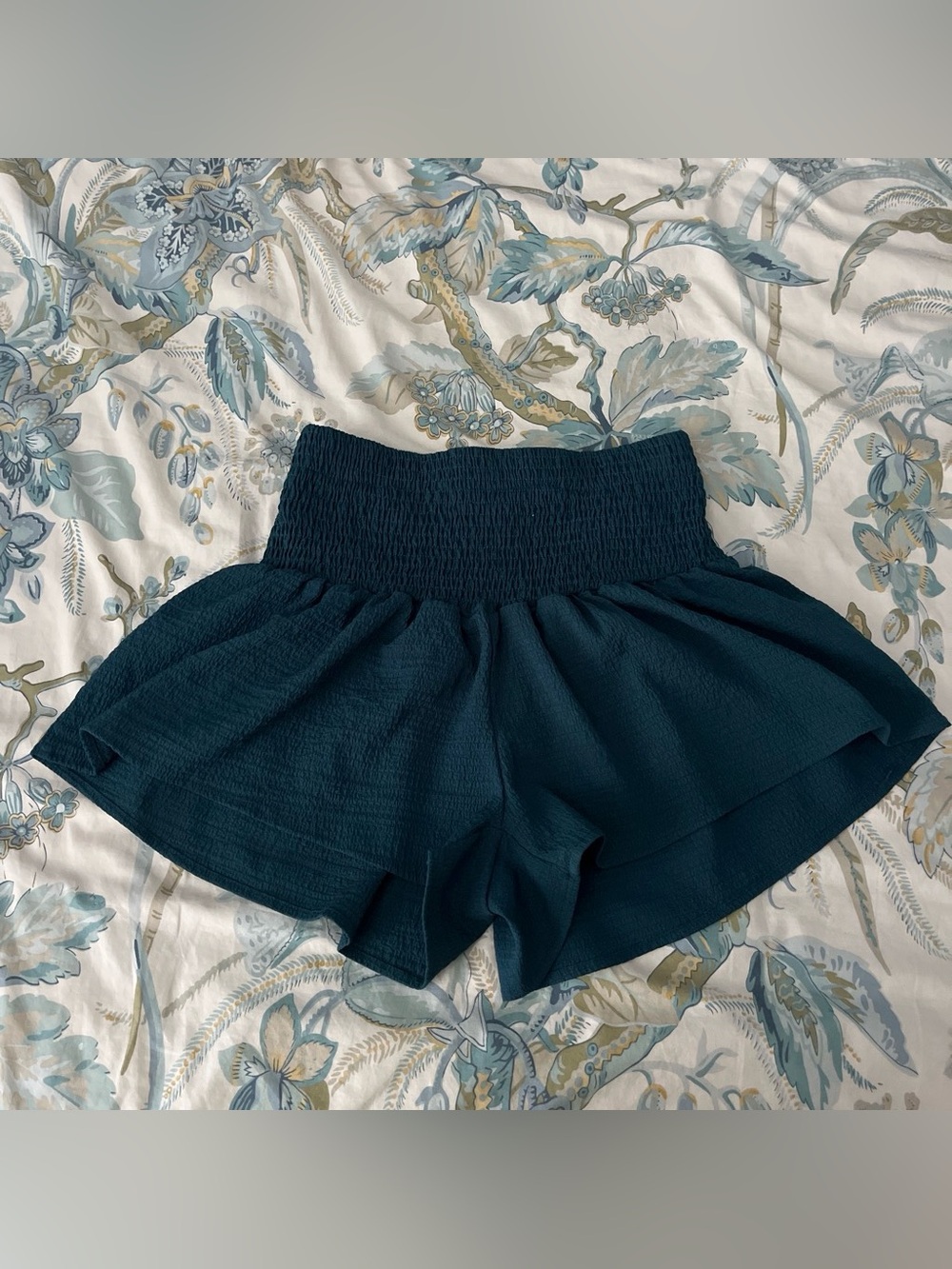 SHEIN Teal Flowy Shorts